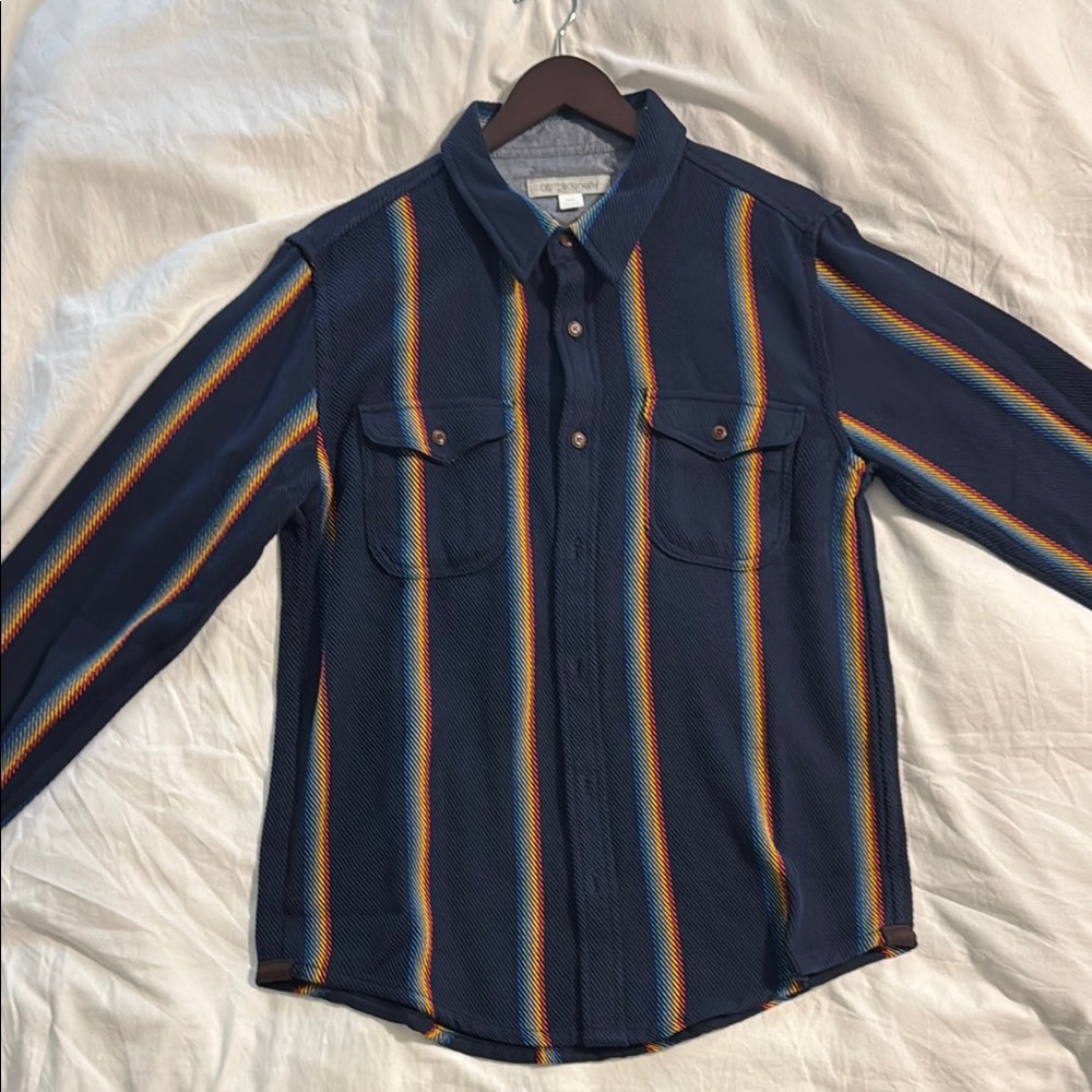 Outerknown blanket Multicolor Striped Shirt